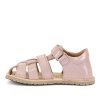 SANDAŁY FRODDO G3150283-13 PINK SHINE barefoot flexy F dziewczęce na rzepy